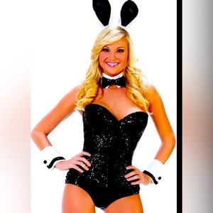 Stateline Sequin Party Bunny Costume